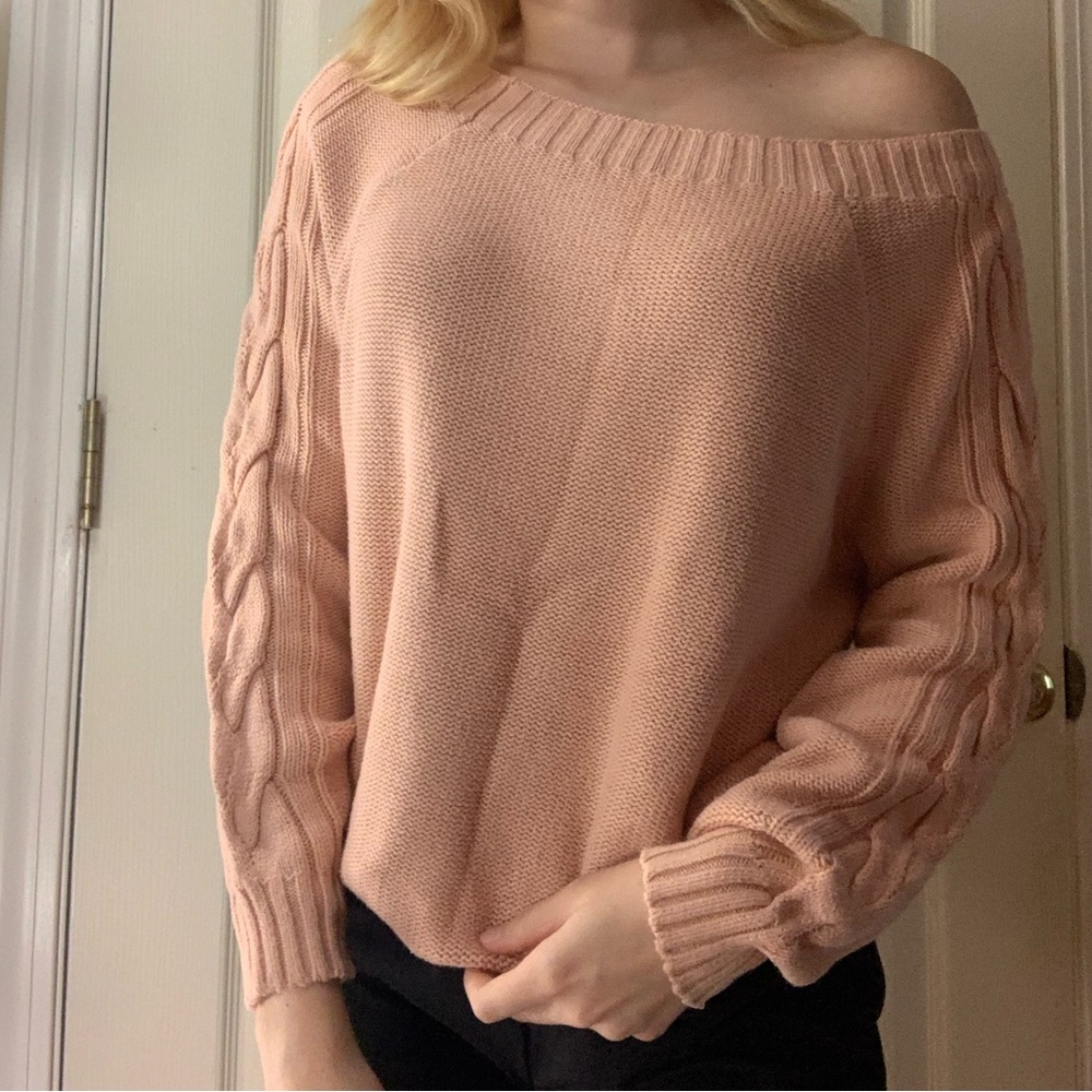 Pink Hollister sweater